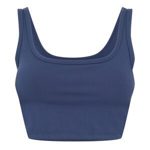 Couture Womens/Ladies Jersey Sports Bra / Dark Navy